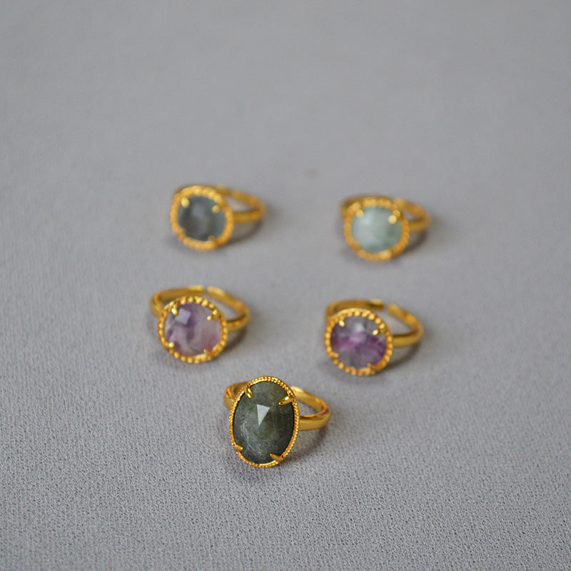 Oro Anello affascinante per ogni occasione