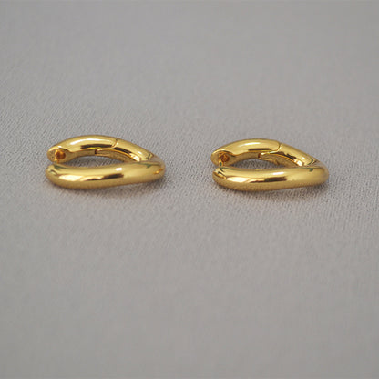 Oro Orecchino vintage fatto a mano