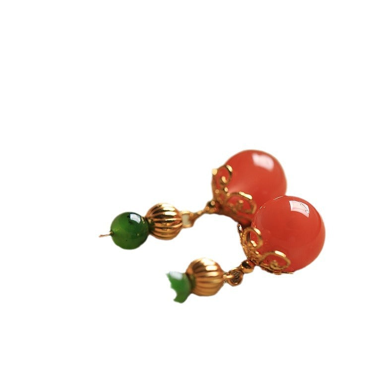 Argento Orecchino vintage fatto a mano