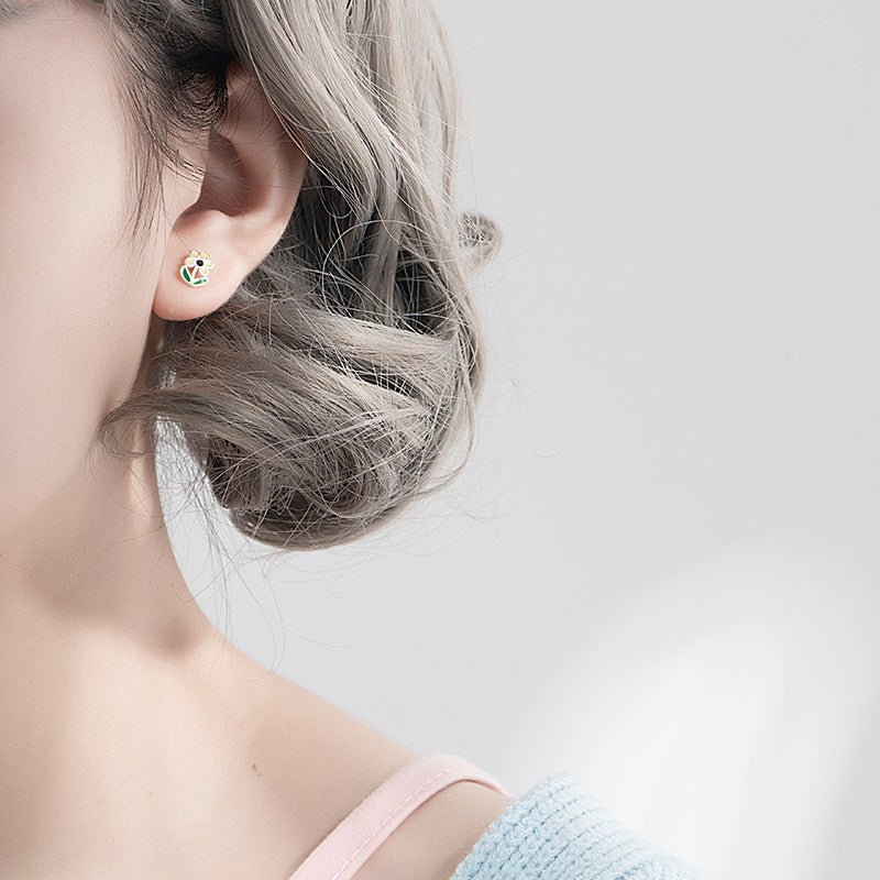 Orecchino romantico per momenti speciali