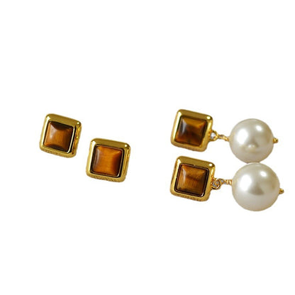 Argento Orecchino vintage fatto a mano