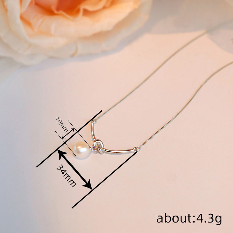 Perla Collana bellissimo con stile unico