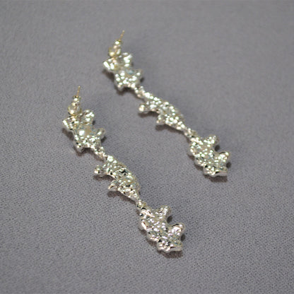 Argento Orecchino classico dal fascino senza tempo