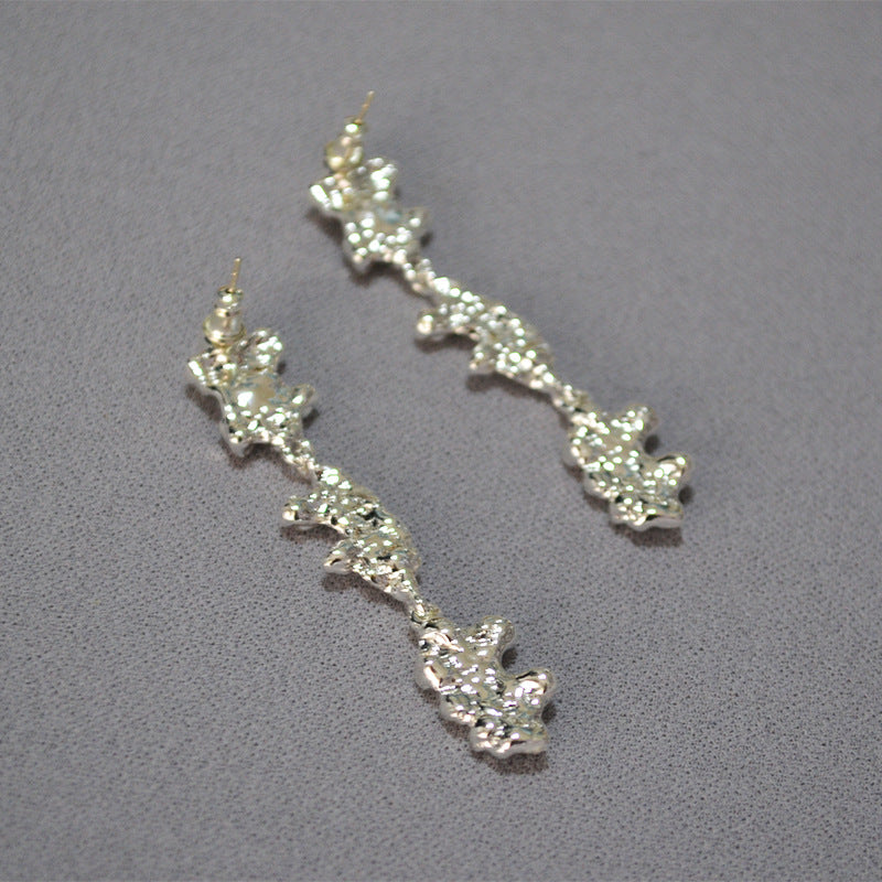 Argento Orecchino classico dal fascino senza tempo