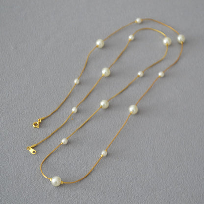 Perla Collana bellissimo con stile unico