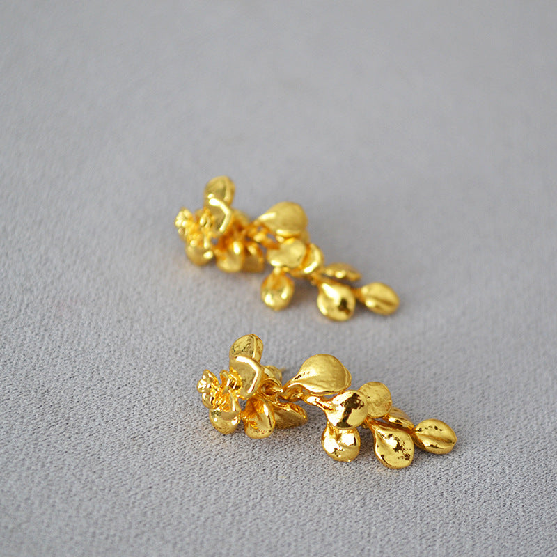 Oro Orecchino classico dal fascino senza tempo