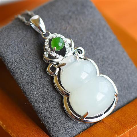 Argento Collana vintage fatto a mano