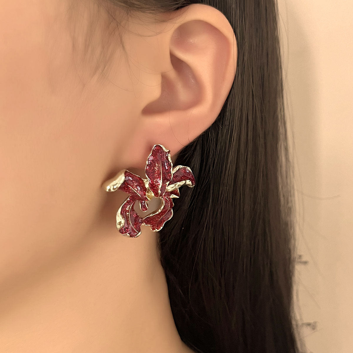 Orecchino romantico per momenti speciali