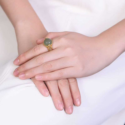 Oro Anello affascinante per ogni occasione