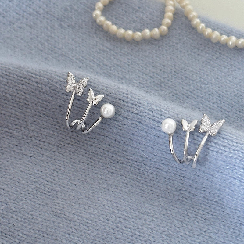 Perla Orecchino artigianale delicato