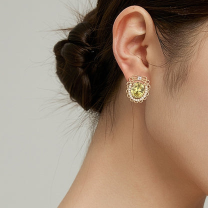 Orecchino vintage fatto a mano