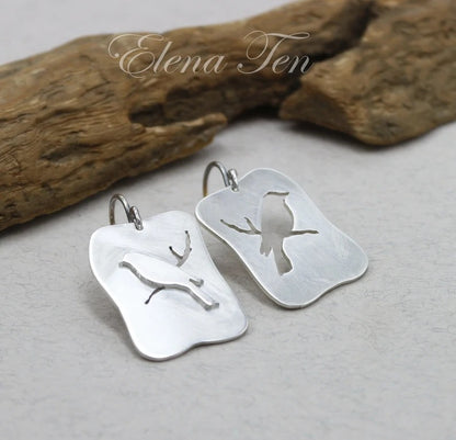 Orecchino vintage fatto a mano