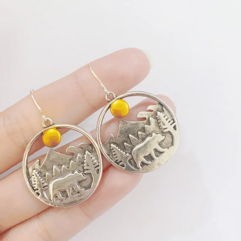 Orecchino artigianale delicato