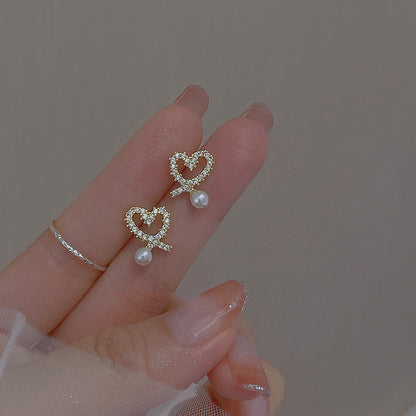 Perla Orecchino stupendo per uso quotidiano