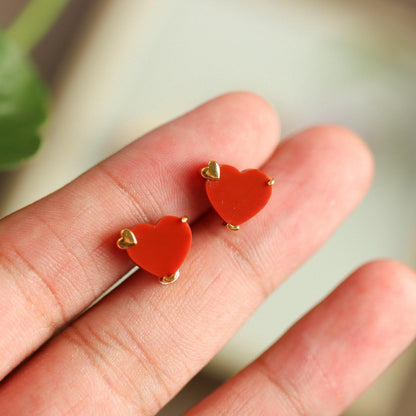 Argento Orecchino bellissimo con stile unico