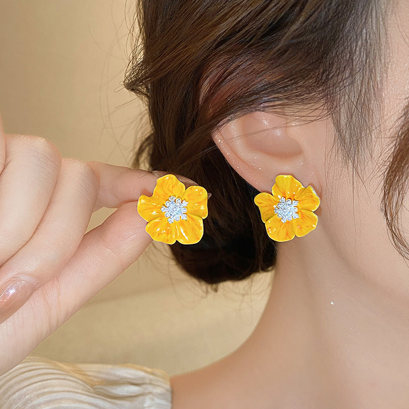 Orecchino vintage fatto a mano