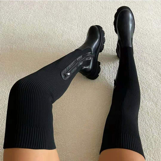 Stivali Ortopediche Aggraziate dal Look Moderno