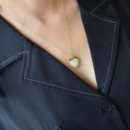 Argento Collana vintage fatto a mano