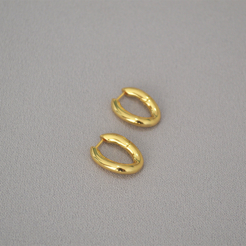 Oro Orecchino vintage fatto a mano