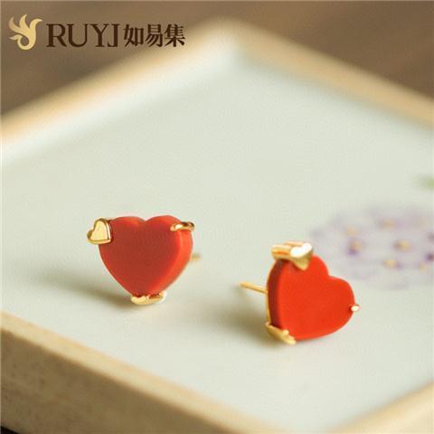 Argento Orecchino bellissimo con stile unico