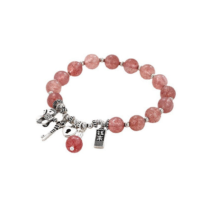 Argento Bracciale artigianale delicato