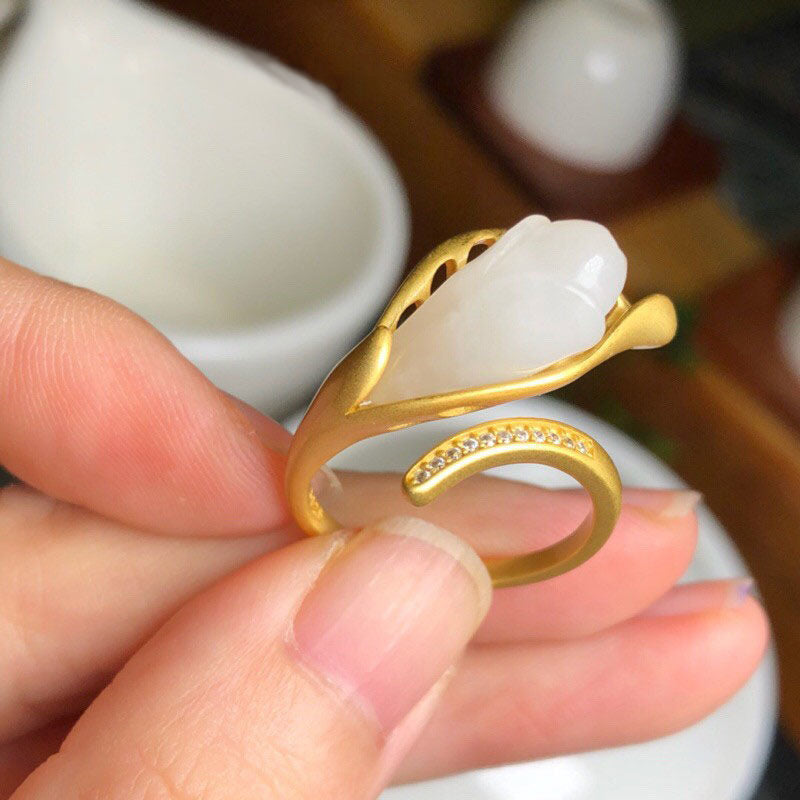 Oro Anello elegante per ogni occasione