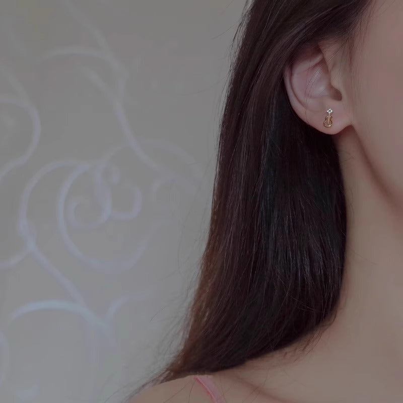 Orecchino romantico per momenti speciali