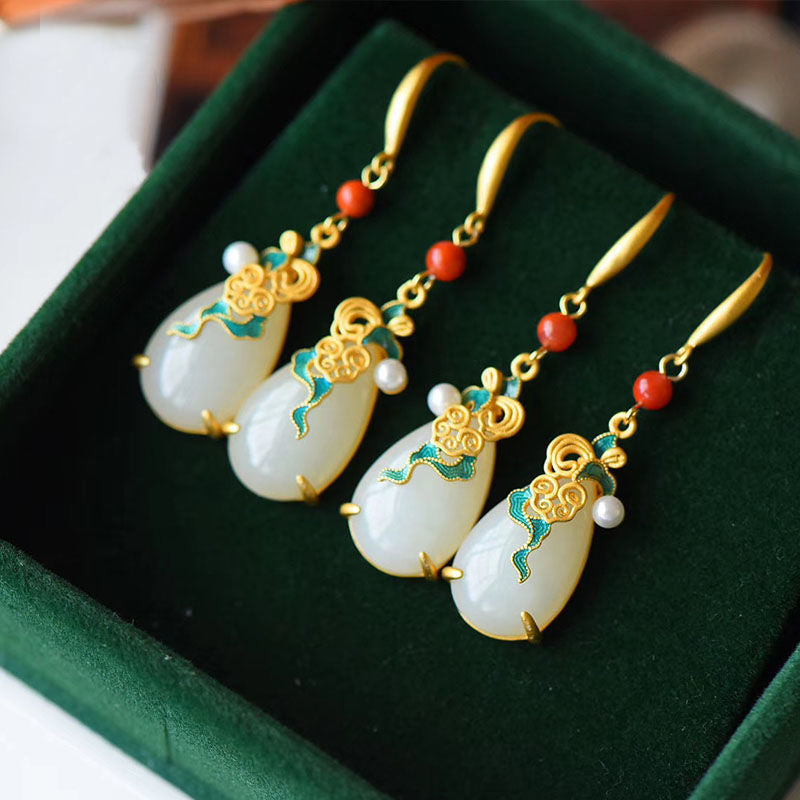 Perla Orecchino artigianale delicato