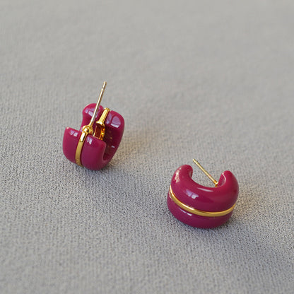 Oro Orecchino elegante per ogni occasione