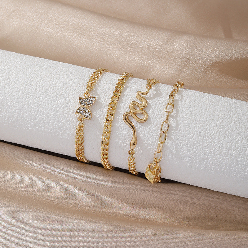 Oro Parure stupendo per uso quotidiano