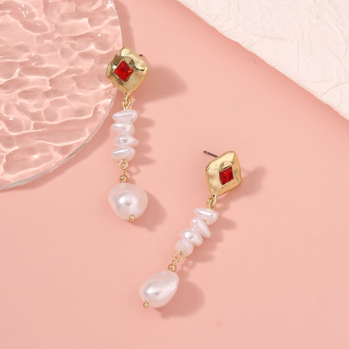 Perla Orecchino bellissimo con stile unico