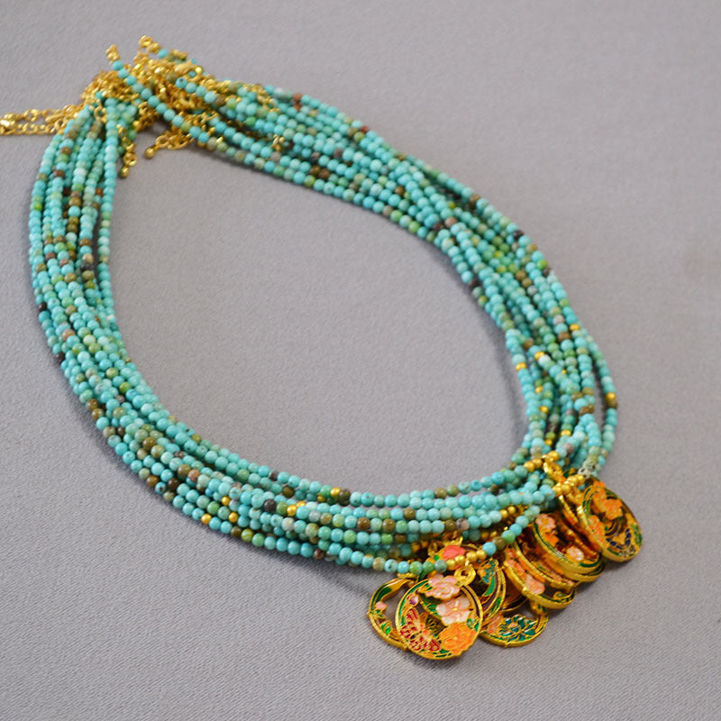 Oro Collana stupendo per uso quotidiano