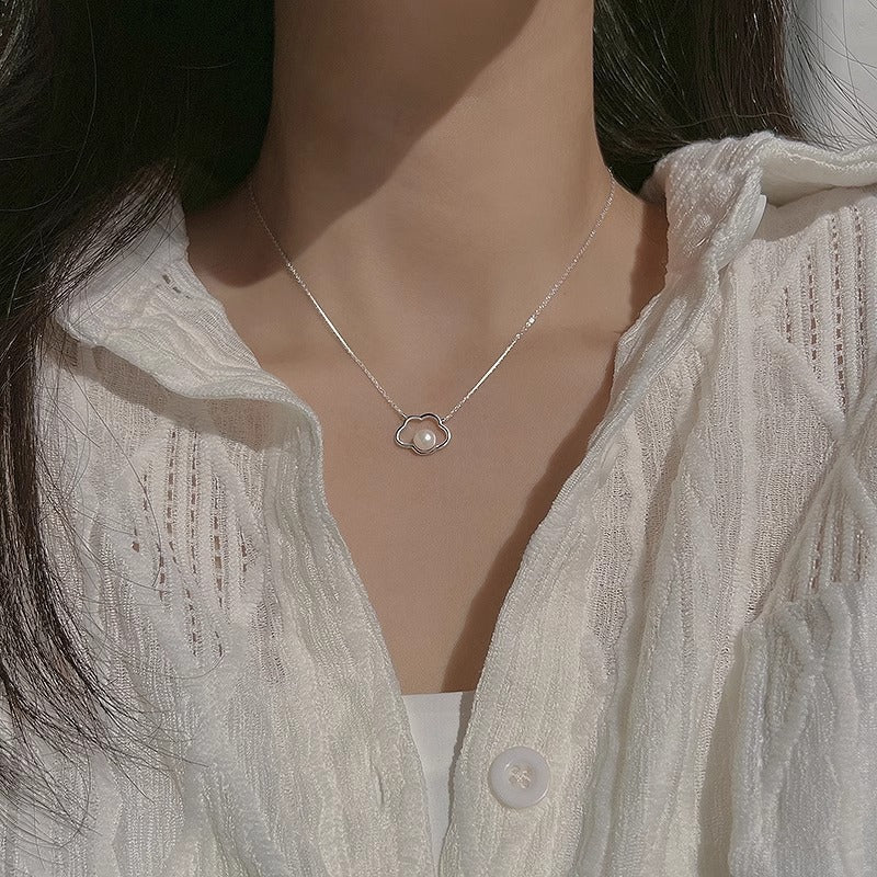 Perla Collana bellissimo con stile unico