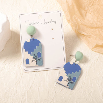 Orecchino vintage fatto a mano