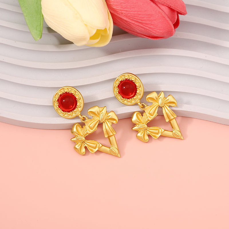 Orecchino vintage fatto a mano