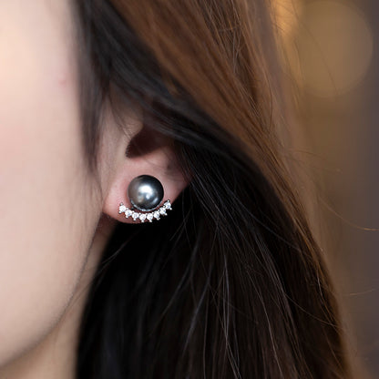 Perla Orecchino vintage fatto a mano