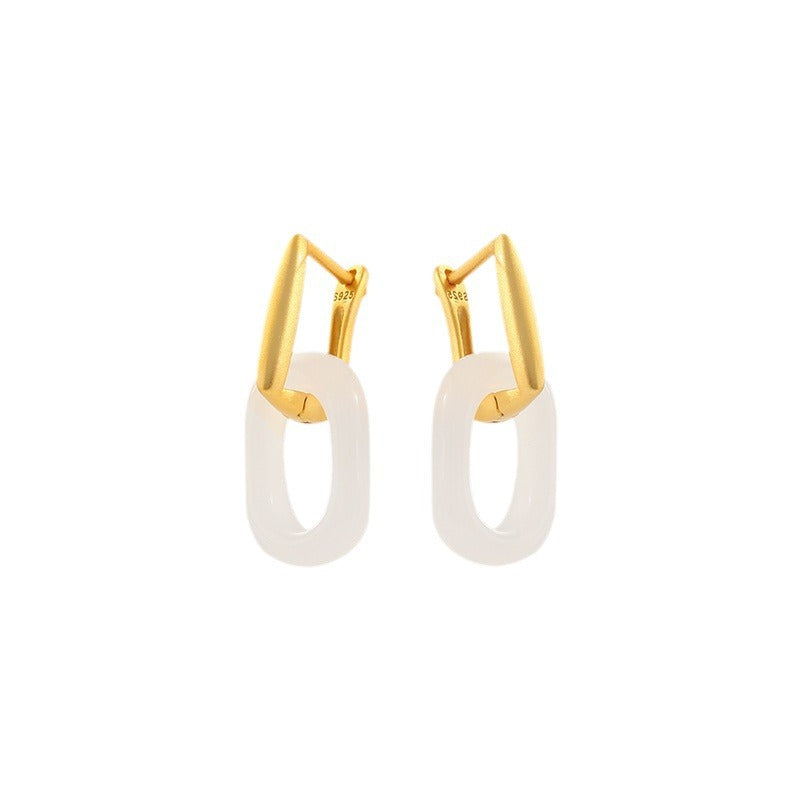 Argento Orecchino stupendo per uso quotidiano