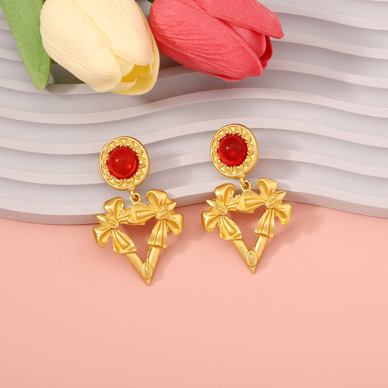 Orecchino vintage fatto a mano