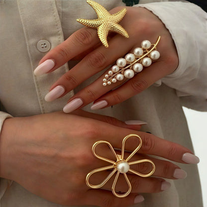 Perla Anello affascinante per ogni occasione