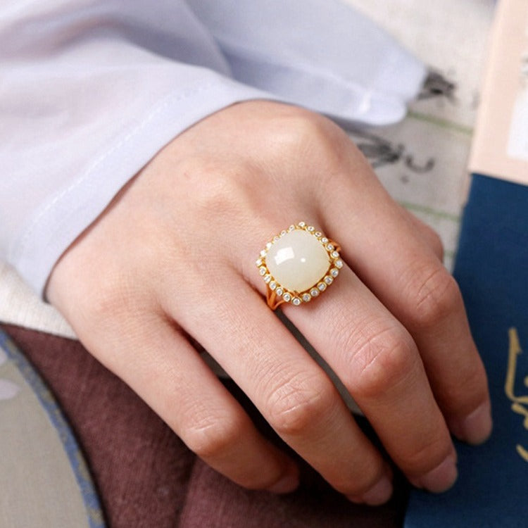 Argento Anello vintage fatto a mano