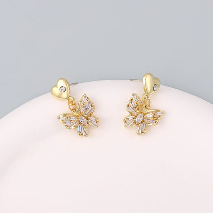 Argento Orecchino artigianale delicato