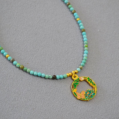 Oro Collana stupendo per uso quotidiano