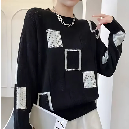 Maglione dal design curato