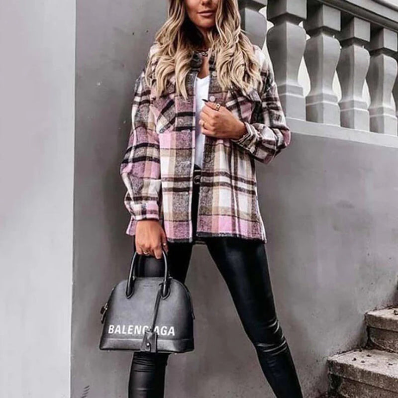 LP | Cappotto autunnale a quadri