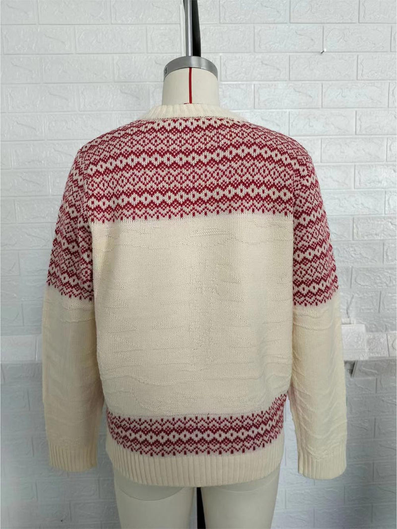 Maglione dal design curato