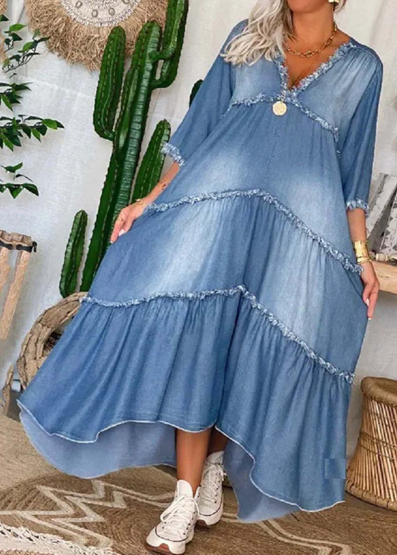 ER | Abito lungo in denim