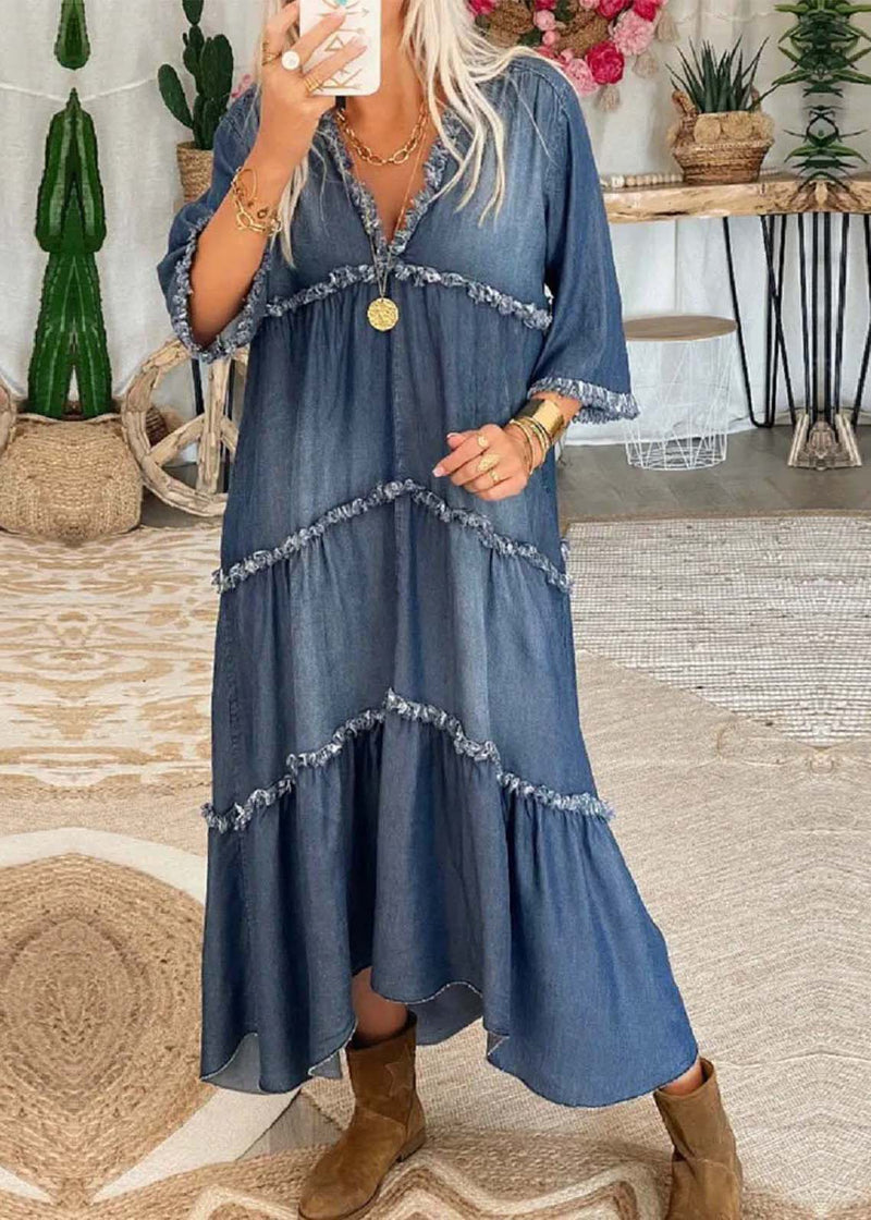 ER | Abito lungo in denim