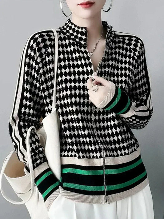 Maglione dal design curato
