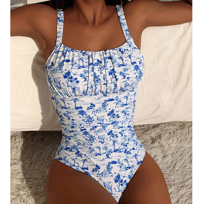 Sophisticated Bathing Suit With a Clean Classic Look