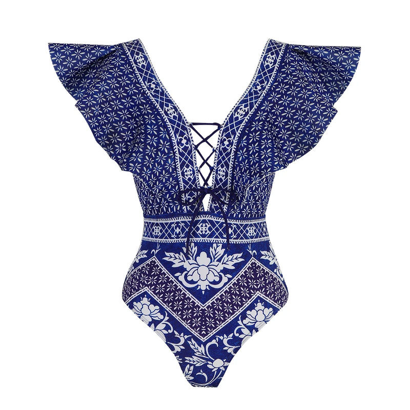 Inspired Bathing Suit With a Contemporary Edge